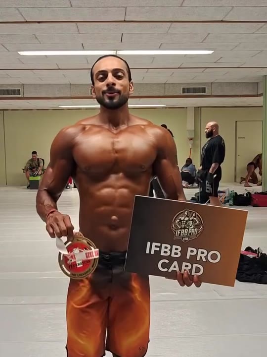 The IFBB Pro Card, Switzerland
