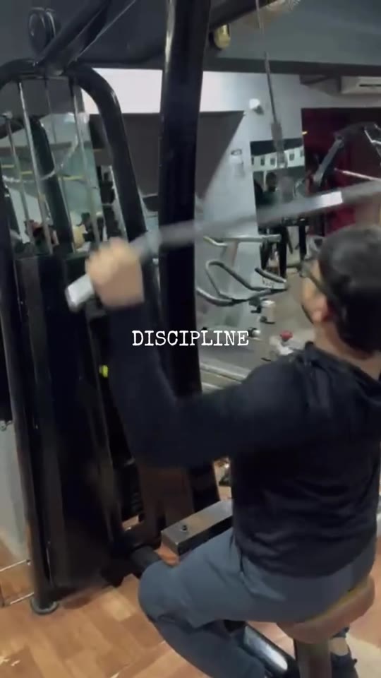 Discipline keeps you going